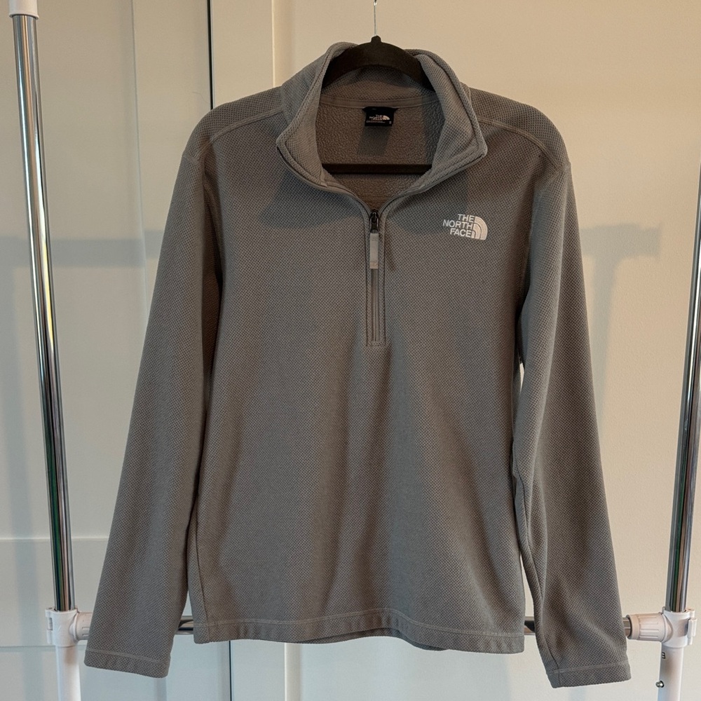 The North Face gray Quarter-Zip